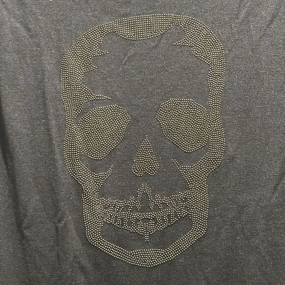 NWT Zadig & Voltaire Navy Sweater w Skull on back, Size Large - Picture 4 of 8